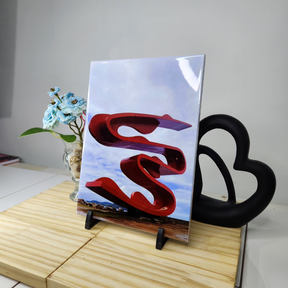 Personalize o seu Azulejo na Vertical com Suas Fotos – 15x20cm Azulejo decorativo personalizado