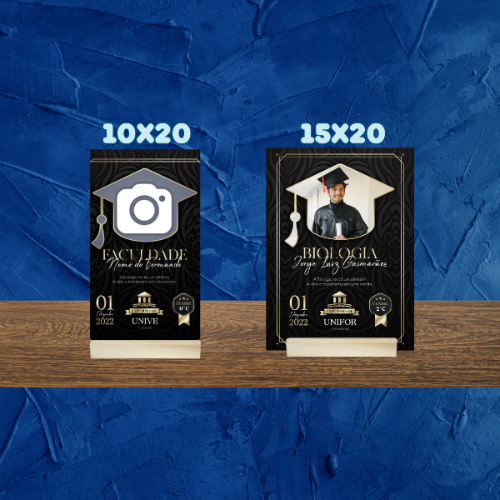 AZULEJO DECORATIVO ORGULHO ACADÊMICO