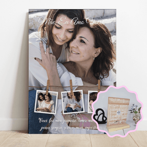Personalize o seu Azulejo na Vertical com Suas Fotos – 15x20cm Azulejo decorativo personalizado