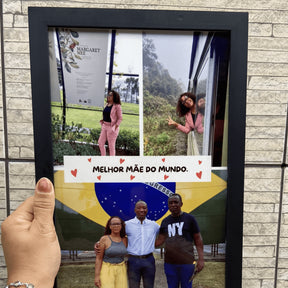 Personalize o seu Azulejo Retangular com Suas Fotos 20x30 –  Azulejo decorativo personalizado
